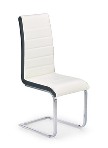 Krzesło K132 biało-czarny  - Halmar
