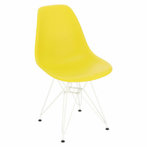 Krzesło P016 PP White dark olive - d2design