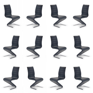 Dwanaście krzeseł czarnych - 7466