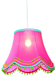 Arlekin Lampa Wisząca 35 1x60w E27 Różowy - Candellux