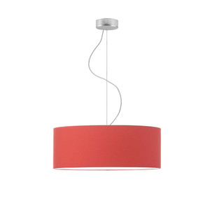 Lampa wisząca do pokoju HAJFA fi - 50 cm - kolor czerwony - Lysne