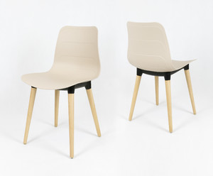 Sk Design Kr062 Piaskowe Krzesło
