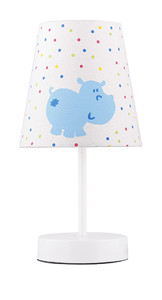 Hippo Lampa 1x40w E14 Płótno Niebieski Promocja - Candellux