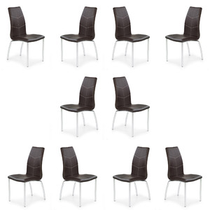 Dziesięć krzeseł brązowych - 6187
