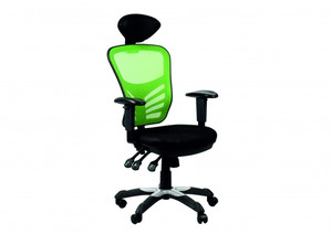 Fotel biurowy Sprint zielony - SitPlus