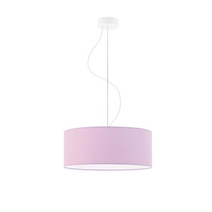Lampa wisząca do pokoju dziecięcego HAJFA fi - 40 cm - kolor jasny fioletowy - Lysne