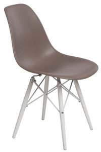 Krzesło P016W PP mild grey/white - d2design
