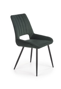 Krzesło K404 ciemny zielony  - Halmar