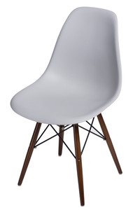 Krzesło P016W PP light grey/ dark nogi - d2design