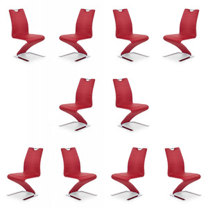 Dziesięć krzeseł czerwonych - 7381