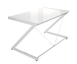 Biurko Z-Line - Chrom - Computer Desk White - Unique