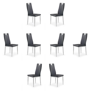 Osiem krzeseł czarnych - 8241