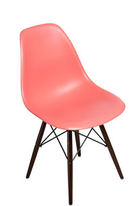 Krzesło P016W PP dark peach, dark nogi - d2design