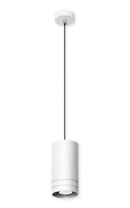 Lampa wisząca Simon 1 biała - Lampex