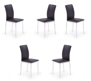 Pięć krzeseł czarnych - 6712