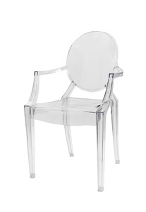Krzesło Transparentne Ghost Duch King