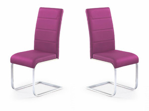 Dwa krzesła fioletowe - 4795