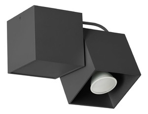 Lampa sufitowa Kraft 1 czarna - Lampex