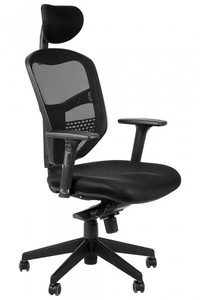 Fotel z wysuwem siedziska HN-5038 czarny Stema