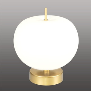 Ekskluzywna lampa LED sufitowa złoto bia ła - APPLE CE - ALTAVOLA DESIGN