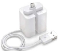 Adapter micro USB - biały - Unique