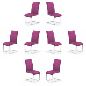 Osiem krzeseł fioletowych - 4795