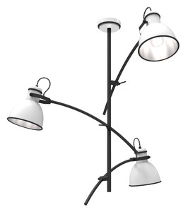 Zumba Lampa Wisząca 3x60w E27 Biały+Czarny - Candellux