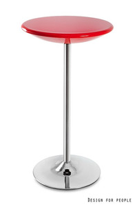 Stolik Round czerwony - Unique