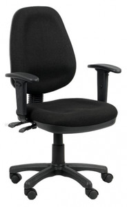 Fotel biurowy Zipper czarny - SitPlus