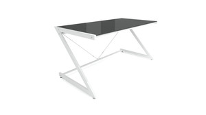 Biurko DD Z-Line Main Desk White/Black - Unique