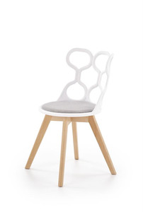 Krzesło K308 biały / popiel  - Halmar