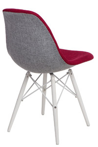 Krzesło P016W Duo czer. szare/white - d2design Promocja