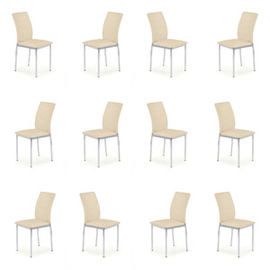 Dwanaście krzeseł beżowych - 2973