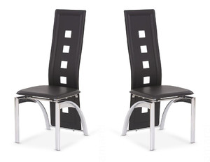 Dwa krzesła czarne - 3530