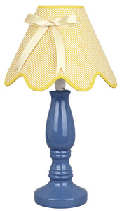Lola Lampa Gabinetowa 1x40w E14 Niebiesko Żółta - Candellux