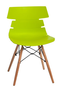 Krzesło Techno DSW PP zielone - Intesi Promocja