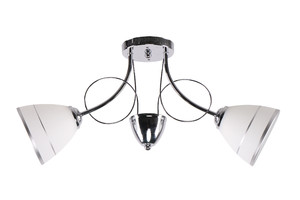 Elotte Lampa Sufitowa 2x40w E27 Biały - Candellux