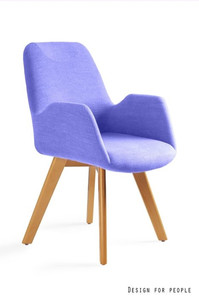 Krzesło Line niebieskie - Unique