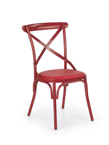 K216 krzesło czerwony  - Halmar