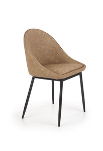 K406 krzesło jasny brązowy  - Halmar