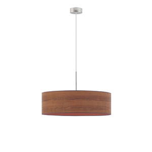 Lampa wisząca do salonu SINTRA ECO fi - 60 cm - kolor kasztanowy - Lysne