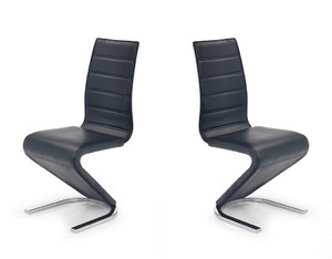 Dwa krzesła czarne - 7466