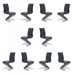 Dziesięć krzeseł czarnych - 7466
