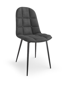 Krzesło K417 popielaty velvet  - Halmar