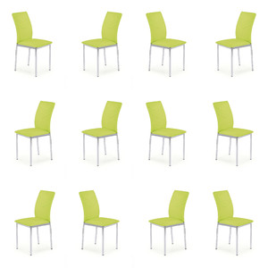 Dwanaście krzeseł lime green - 7039