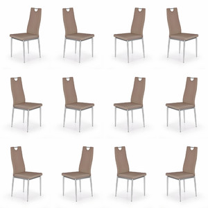 Dwanaście krzeseł cappucino - 2675