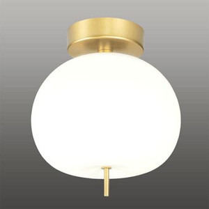 Ekskluzywna lampa LED stołowa złoto biał a - APPLE T - ALTAVOLA DESIGN