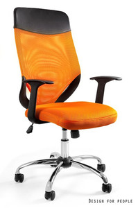 Fotel Mobi Plus / pomarańczowy - Unique