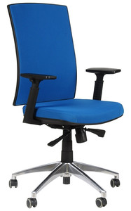 Fotel obrotowy KB-8922B/ALU niebieski - Stema