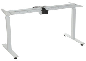 Stelaż metalowy biurka (stołu) z elektryczną regulacją wysokości, STE-01T, kolor biały - Stema